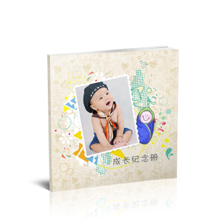 相册制作软件--2月精品儿童模板{E5.成长纪念册}样片