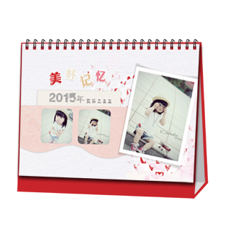 台历制作软件--2015台历模板{T30.美好记忆}样片