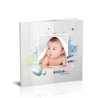 相册制作软件--3月精品儿童模板{E11.陪陪我夸夸我}样片