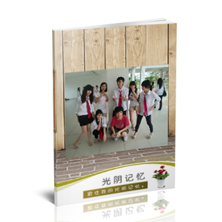 相册制作软件--5月精选毕业聚会纪念册模板{BY19.留住你的光阴记忆}样片