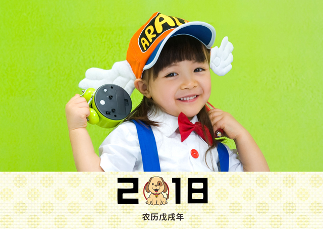 2018年台历模板{T193.狗年}样片一